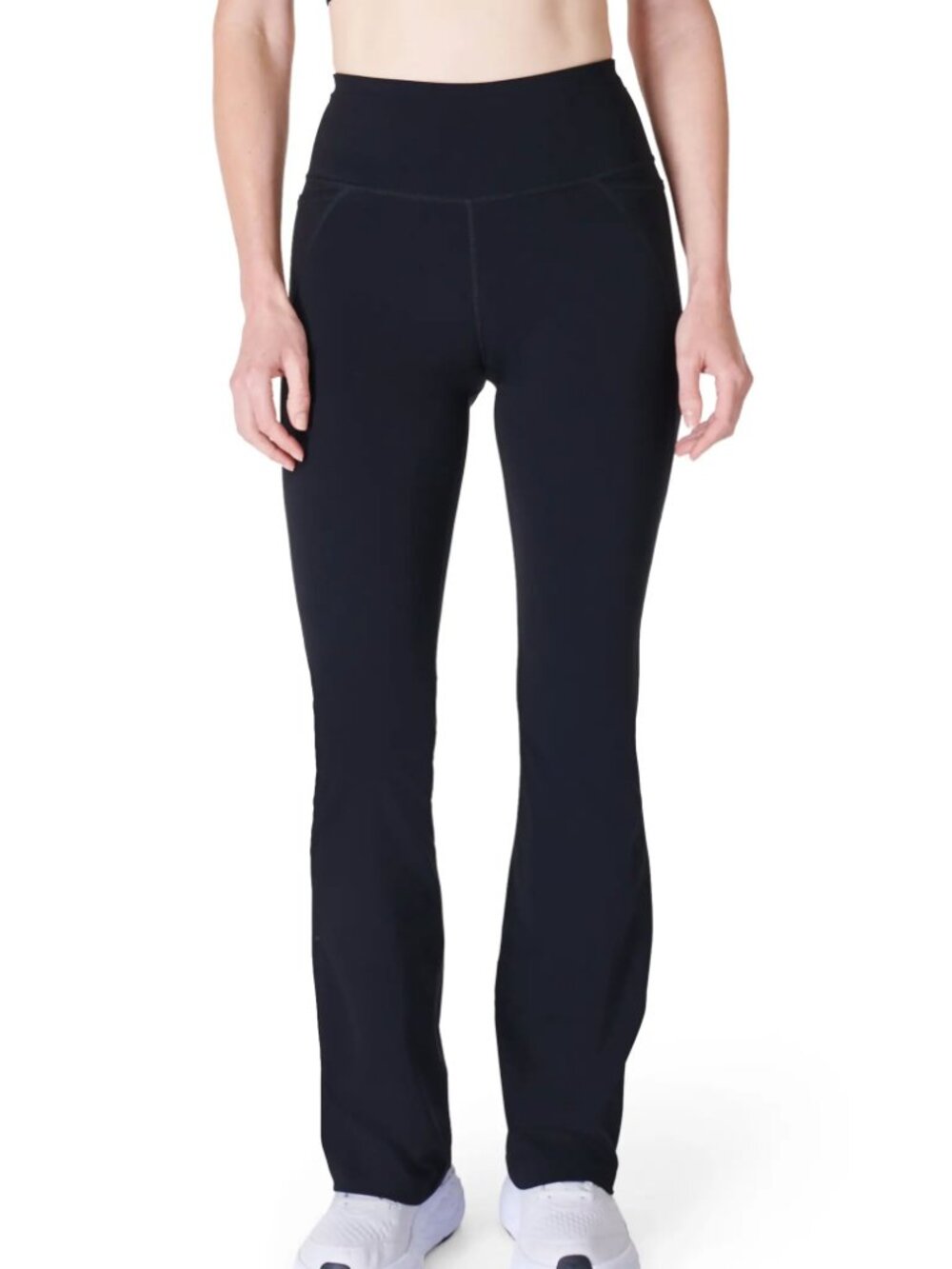 Sweaty Betty Power Flare Leggings Sz M NAVY